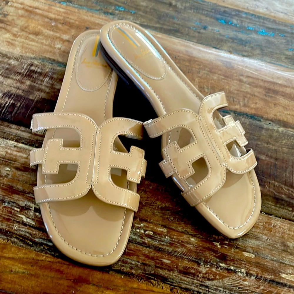 Sam Edelman Bay  flat nude Sandal size 11
